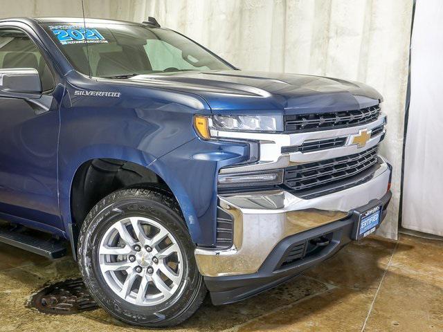 used 2021 Chevrolet Silverado 1500 car, priced at $32,684