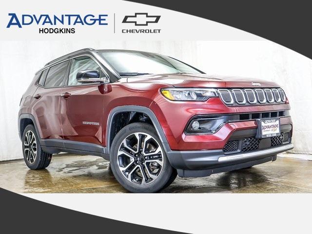 used 2022 Jeep Compass car, priced at $24,799