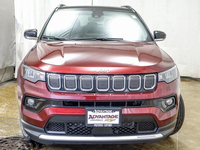 used 2022 Jeep Compass car, priced at $22,492