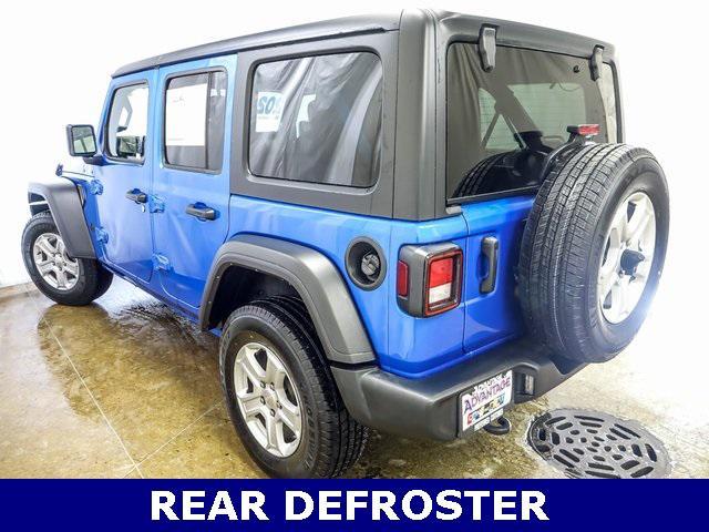 used 2022 Jeep Wrangler Unlimited car, priced at $27,681