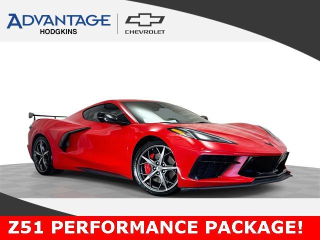 used 2021 Chevrolet Corvette car, priced at $62,542