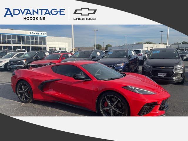 used 2021 Chevrolet Corvette car, priced at $67,902