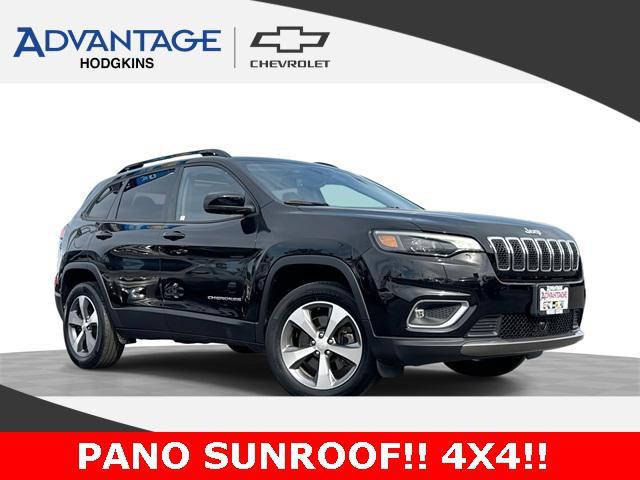 used 2022 Jeep Cherokee car, priced at $22,196