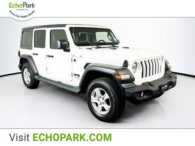 used 2021 Jeep Wrangler Unlimited car, priced at $30,109