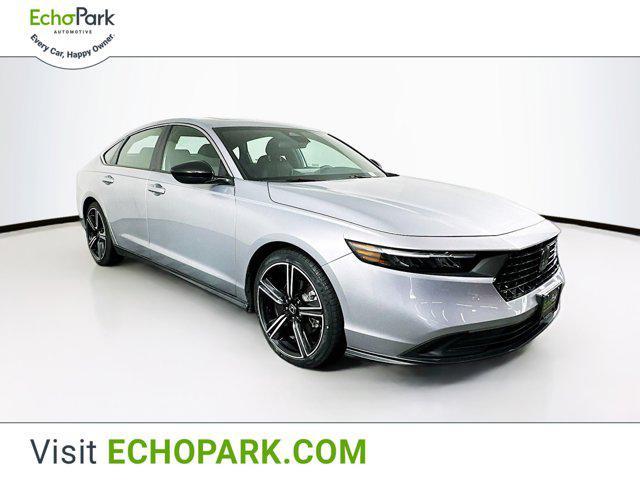 used 2024 Honda Accord Hybrid car, priced at $27,389