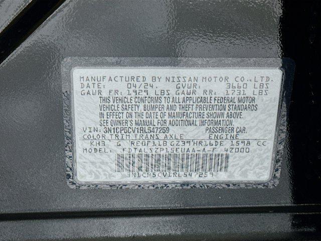 used 2024 Nissan Kicks car, priced at $19,297