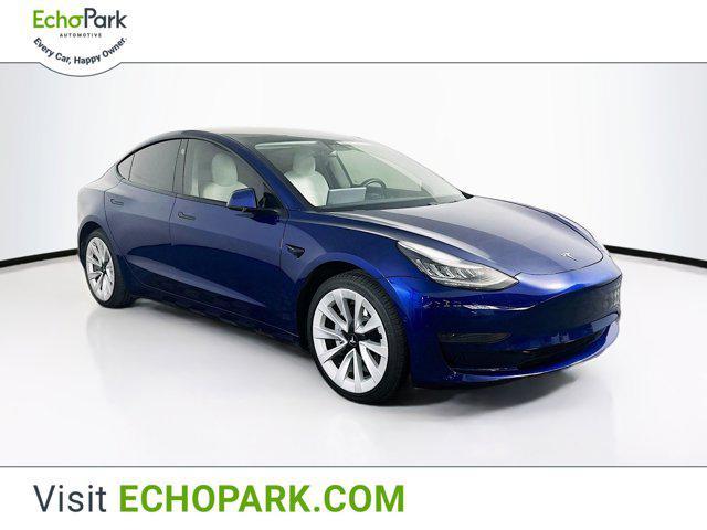 used 2021 Tesla Model 3 car, priced at $20,697