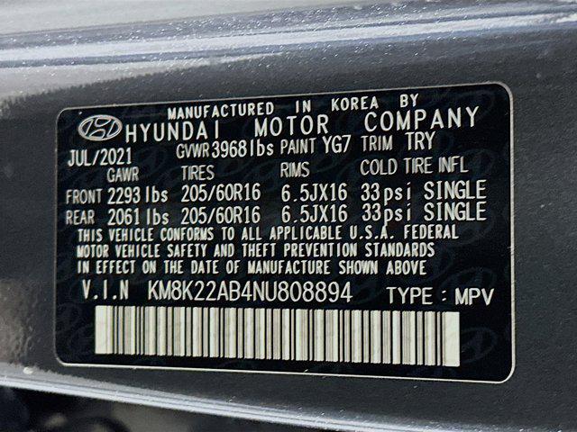 used 2022 Hyundai Kona car, priced at $17,109