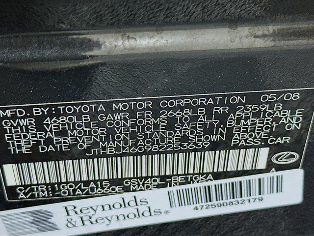 used 2008 Lexus ES 350 car, priced at $9,599