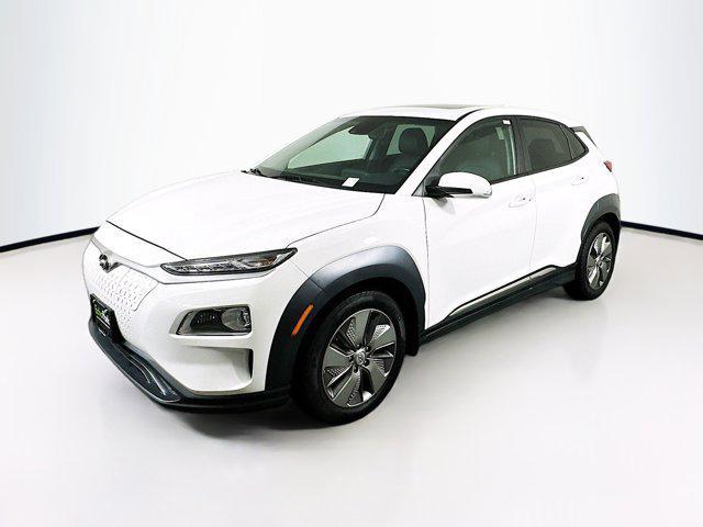 used 2021 Hyundai Kona EV car, priced at $16,989