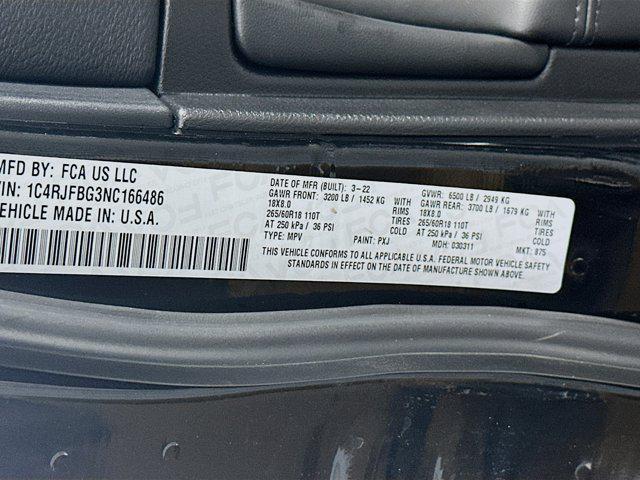 used 2022 Jeep Grand Cherokee car, priced at $26,997