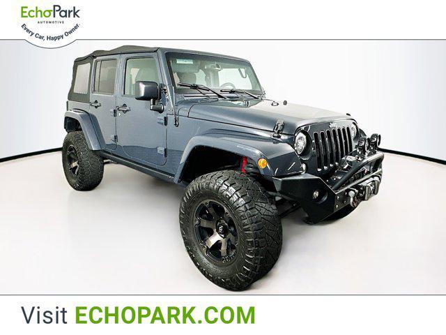 used 2017 Jeep Wrangler Unlimited car, priced at $21,889