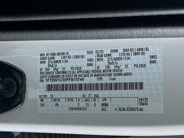 used 2023 Ford F-150 car, priced at $33,997
