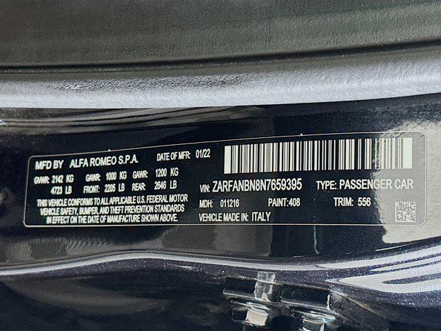used 2022 Alfa Romeo Giulia car, priced at $24,397