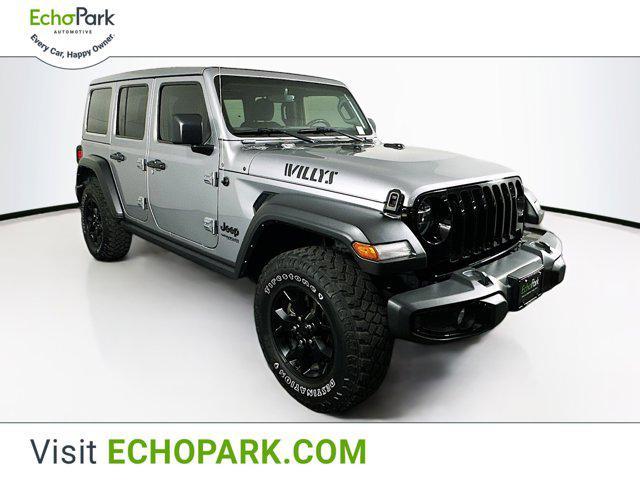 used 2021 Jeep Wrangler car, priced at $31,109