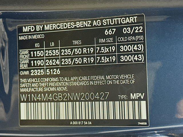 used 2022 Mercedes-Benz GLB 250 car, priced at $27,689