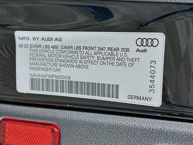 used 2023 Audi A4 car, priced at $25,109