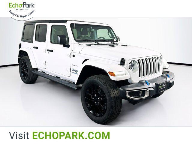 used 2022 Jeep Wrangler Unlimited 4xe car, priced at $29,399