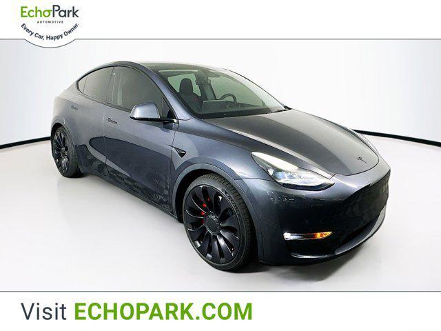 used 2021 Tesla Model Y car, priced at $29,689