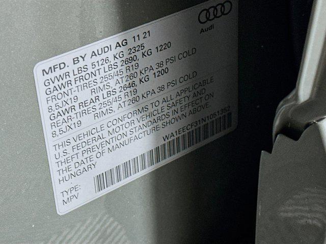 used 2022 Audi Q3 car, priced at $29,109