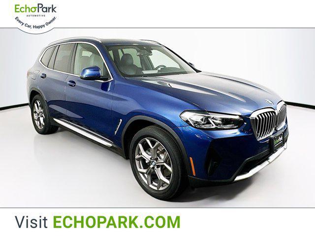 used 2022 BMW X3 car, priced at $33,489