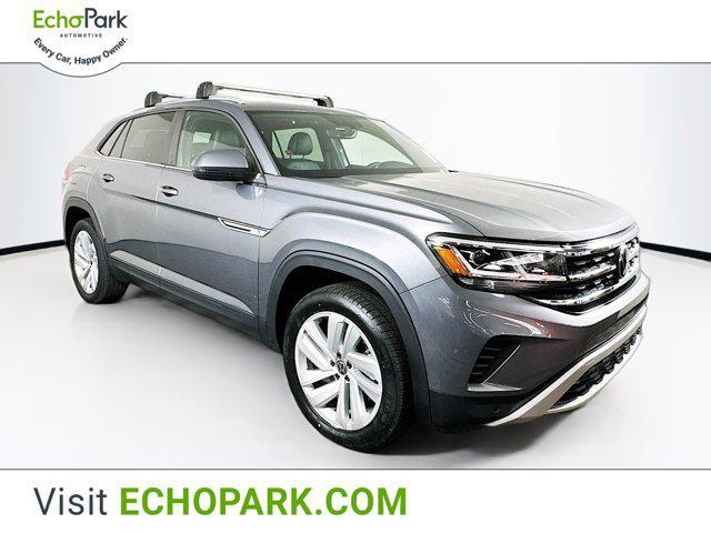 used 2021 Volkswagen Atlas Cross Sport car, priced at $23,689