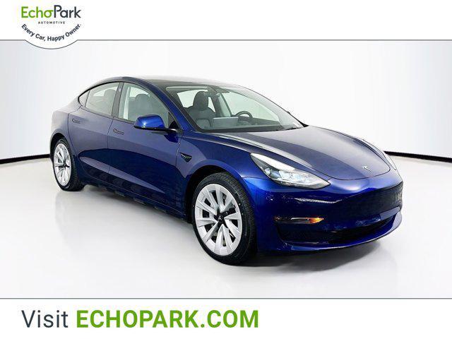 used 2022 Tesla Model 3 car, priced at $26,597