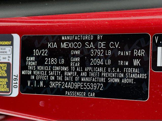 used 2023 Kia Forte car, priced at $15,489