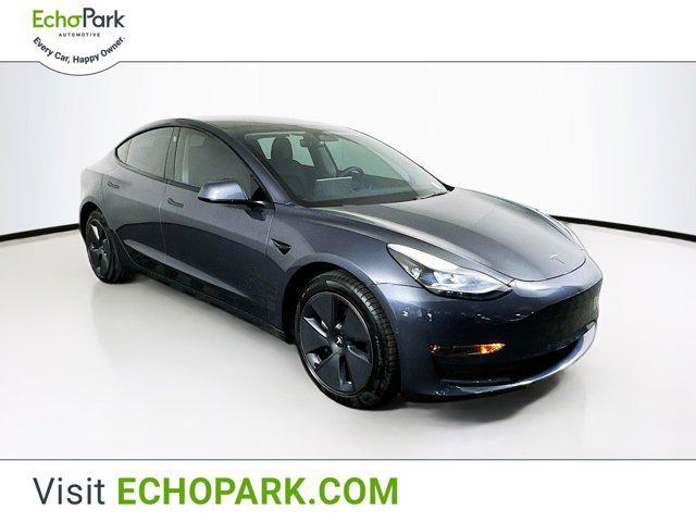 used 2022 Tesla Model 3 car, priced at $27,697