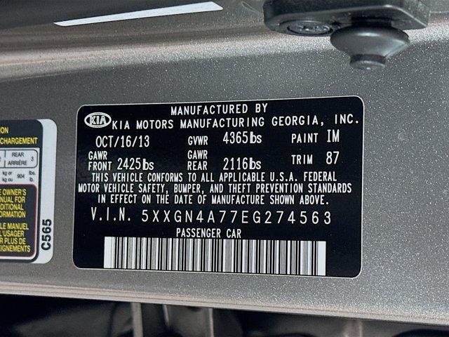 used 2014 Kia Optima car, priced at $10,899