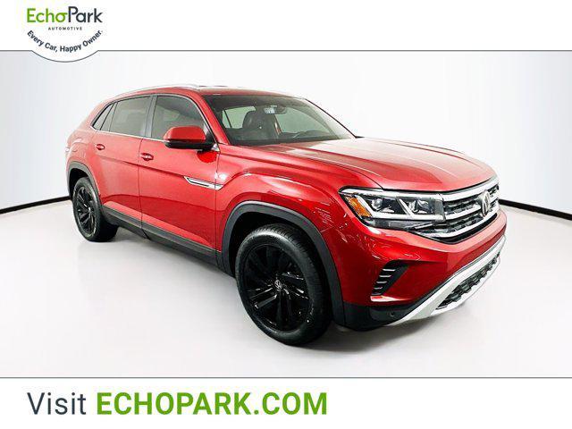 used 2022 Volkswagen Atlas Cross Sport car, priced at $25,989