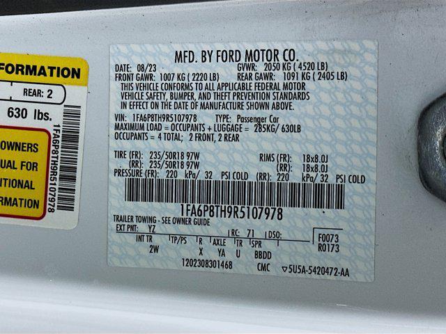used 2024 Ford Mustang car, priced at $26,797