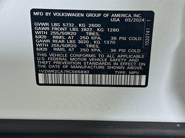 used 2024 Volkswagen Atlas car, priced at $29,797