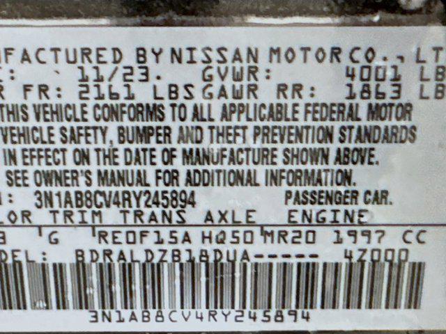 used 2024 Nissan Sentra car, priced at $17,697