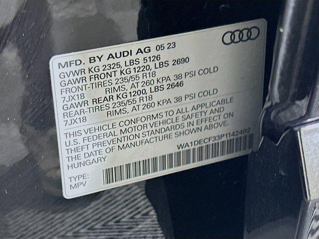 used 2023 Audi Q3 car, priced at $24,497