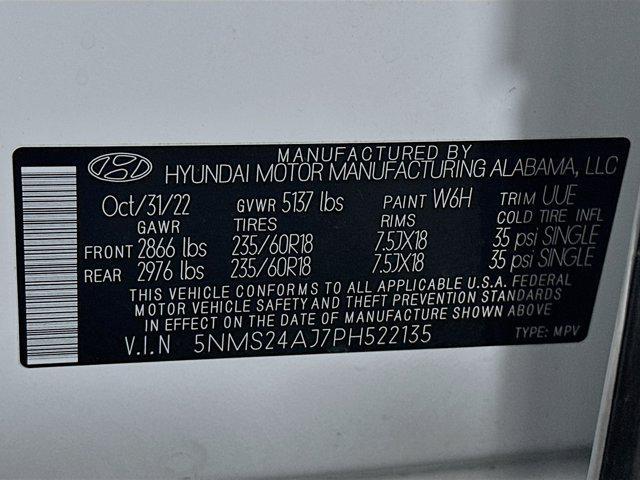 used 2023 Hyundai Santa Fe car, priced at $19,897