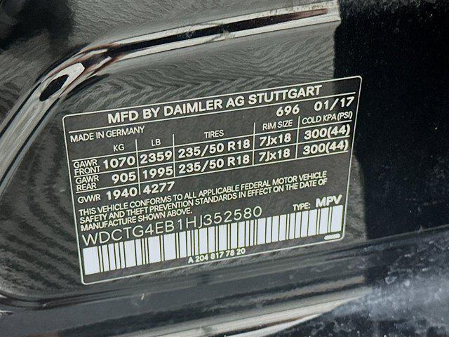 used 2017 Mercedes-Benz GLA 250 car, priced at $12,797