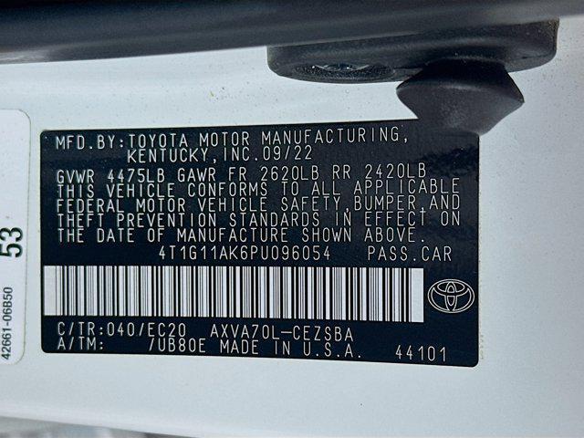 used 2023 Toyota Camry car, priced at $25,297