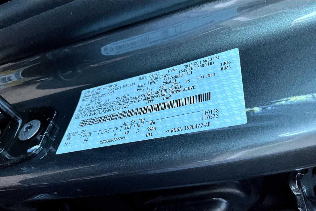 new 2025 Ford F-150 car, priced at $46,360