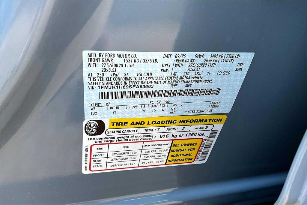 new 2025 Ford Expedition Max car, priced at $73,340