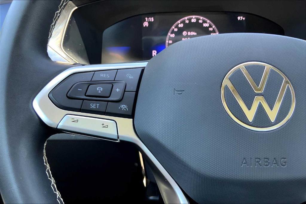 used 2023 Volkswagen Taos car, priced at $23,000