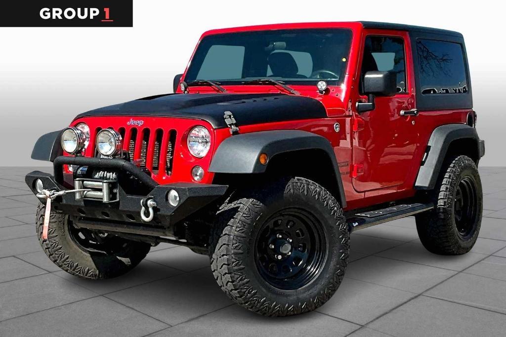 used 2017 Jeep Wrangler car, priced at $19,052
