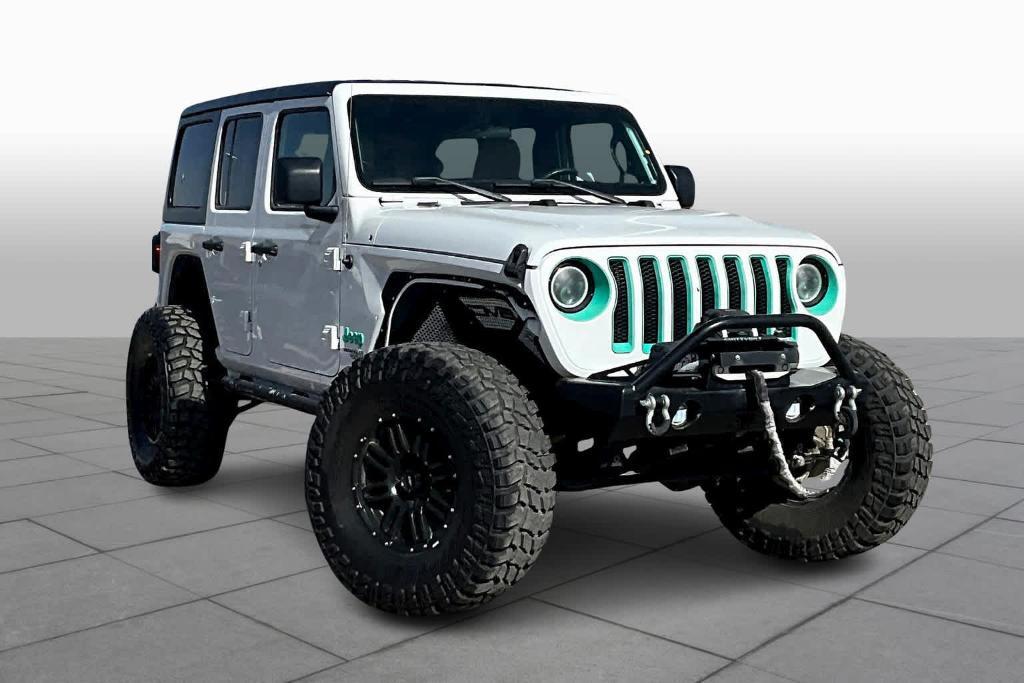 used 2018 Jeep Wrangler Unlimited car, priced at $26,441