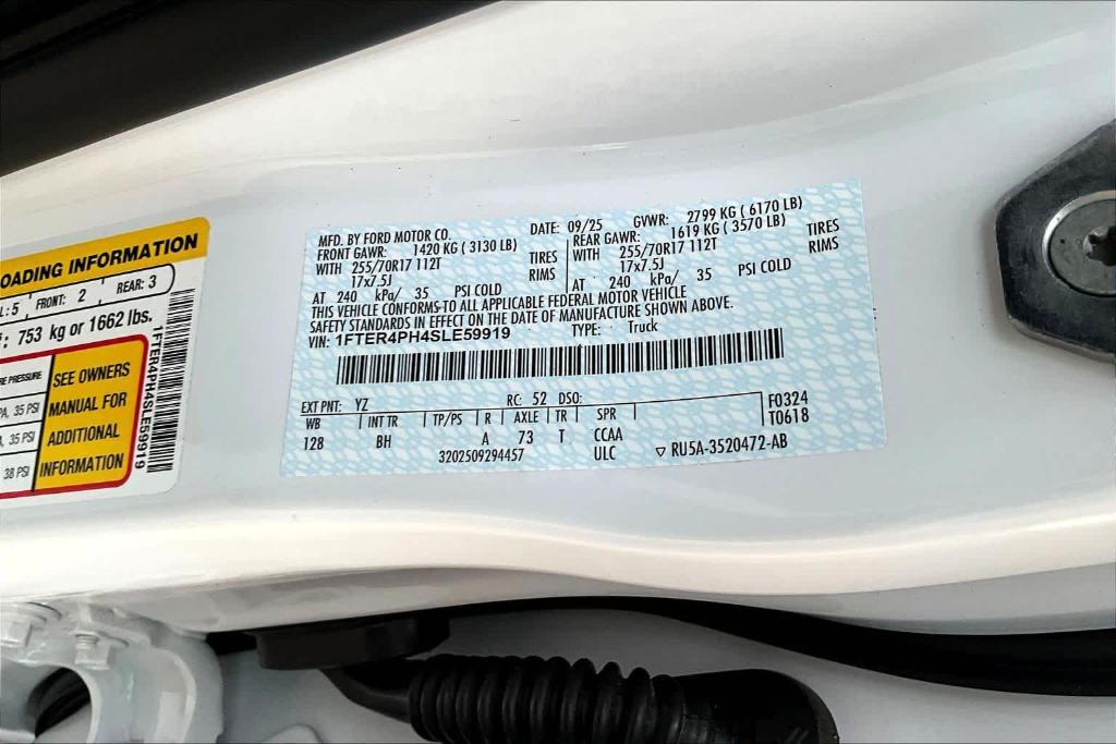 new 2025 Ford Ranger car, priced at $36,345