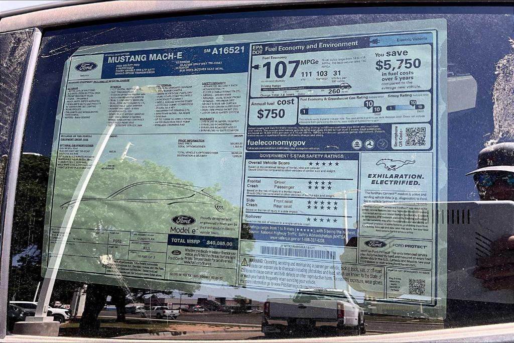 new 2025 Ford Mustang Mach-E car, priced at $36,585