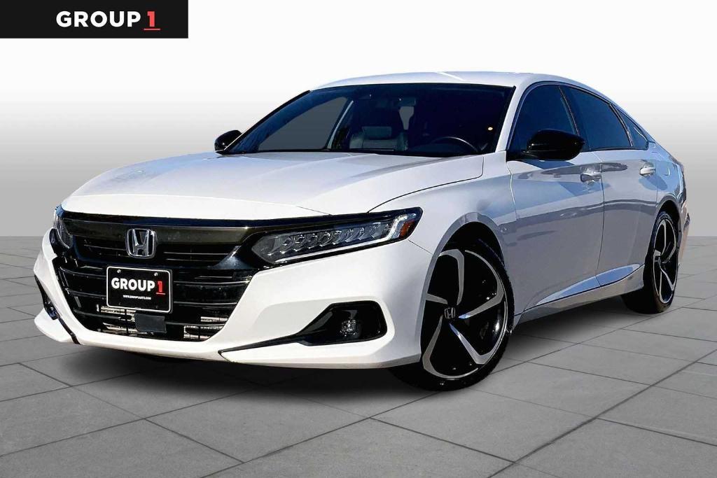 used 2022 Honda Accord car, priced at $23,921