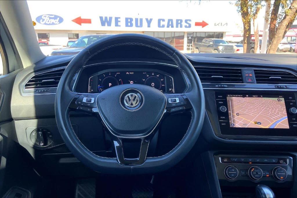 used 2021 Volkswagen Tiguan car, priced at $21,500