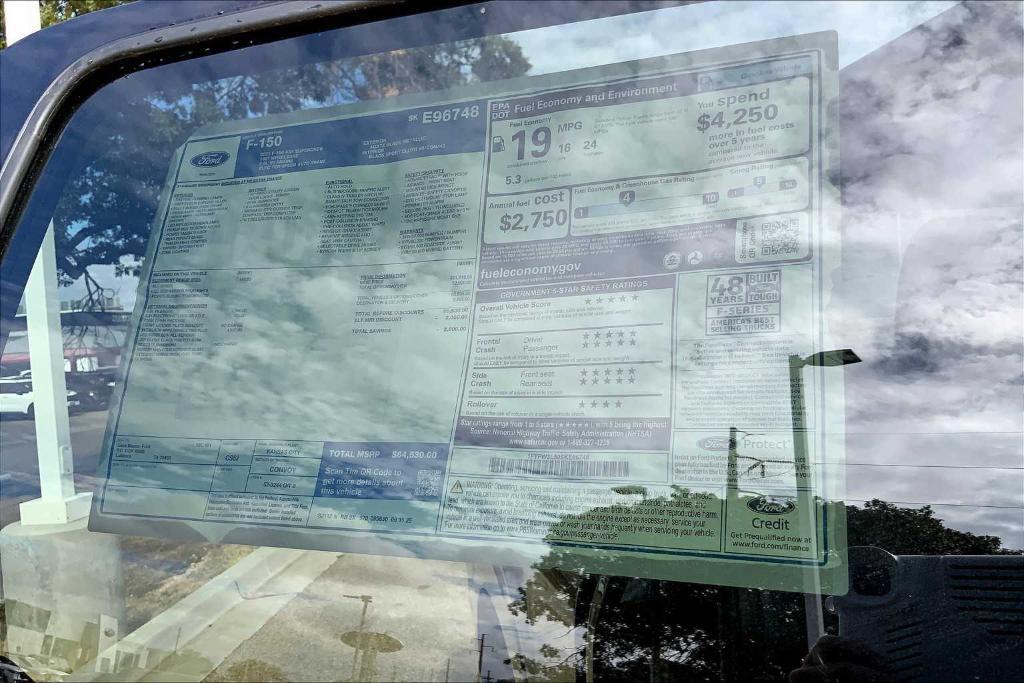 new 2025 Ford F-150 car, priced at $58,280