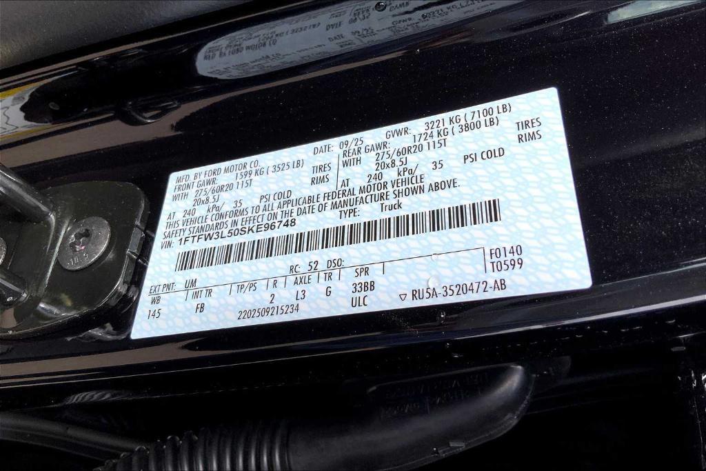 new 2025 Ford F-150 car, priced at $58,280