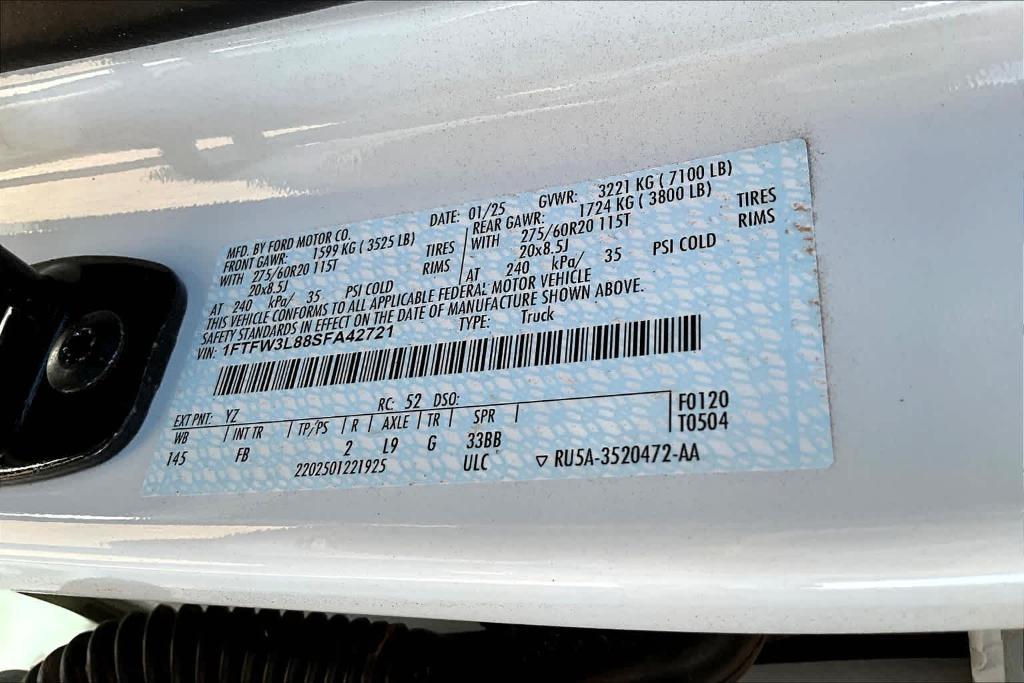 new 2025 Ford F-150 car, priced at $60,665